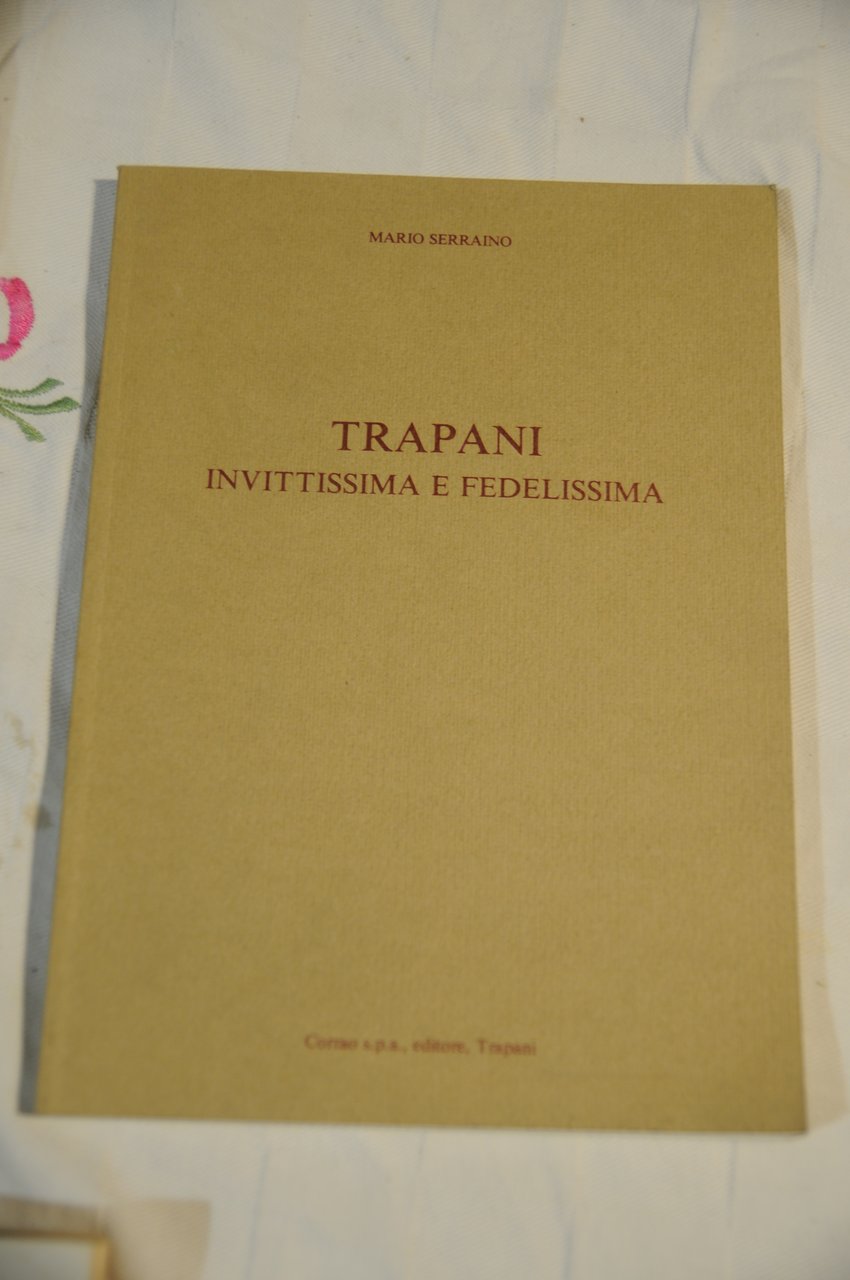 trapani invittissima e fedelissima NUOVISSIMO (sigla di possesso) | Immagine principale