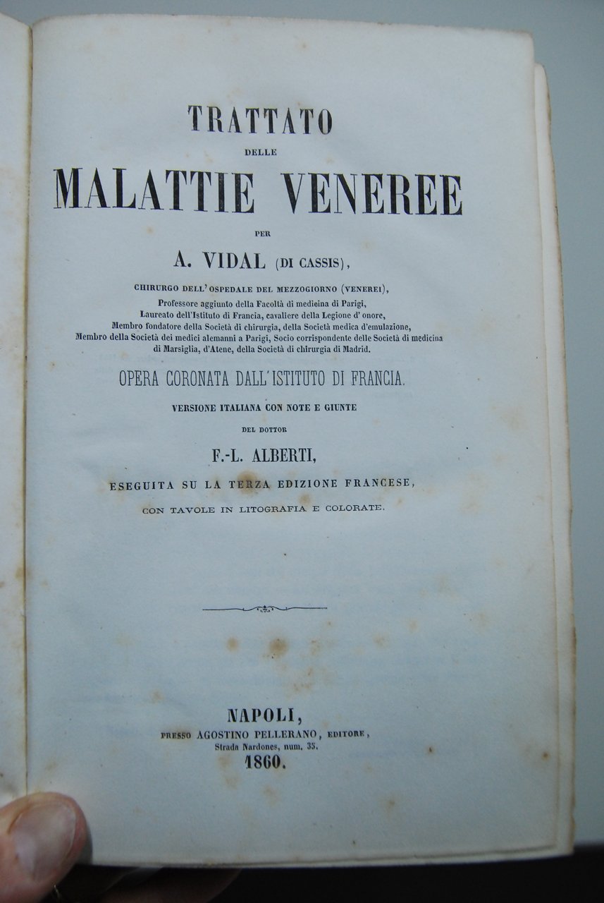 Trattato delle Malattie Veneree
