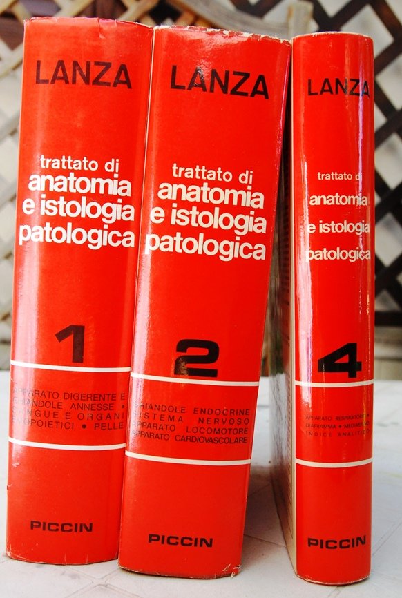 Trattato di Anatomia e Istologia Patologica volumi 1,2,4