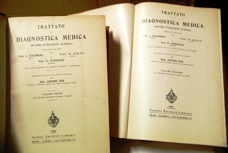 Trattato di Diagnostica Medica, volume primo e secondo