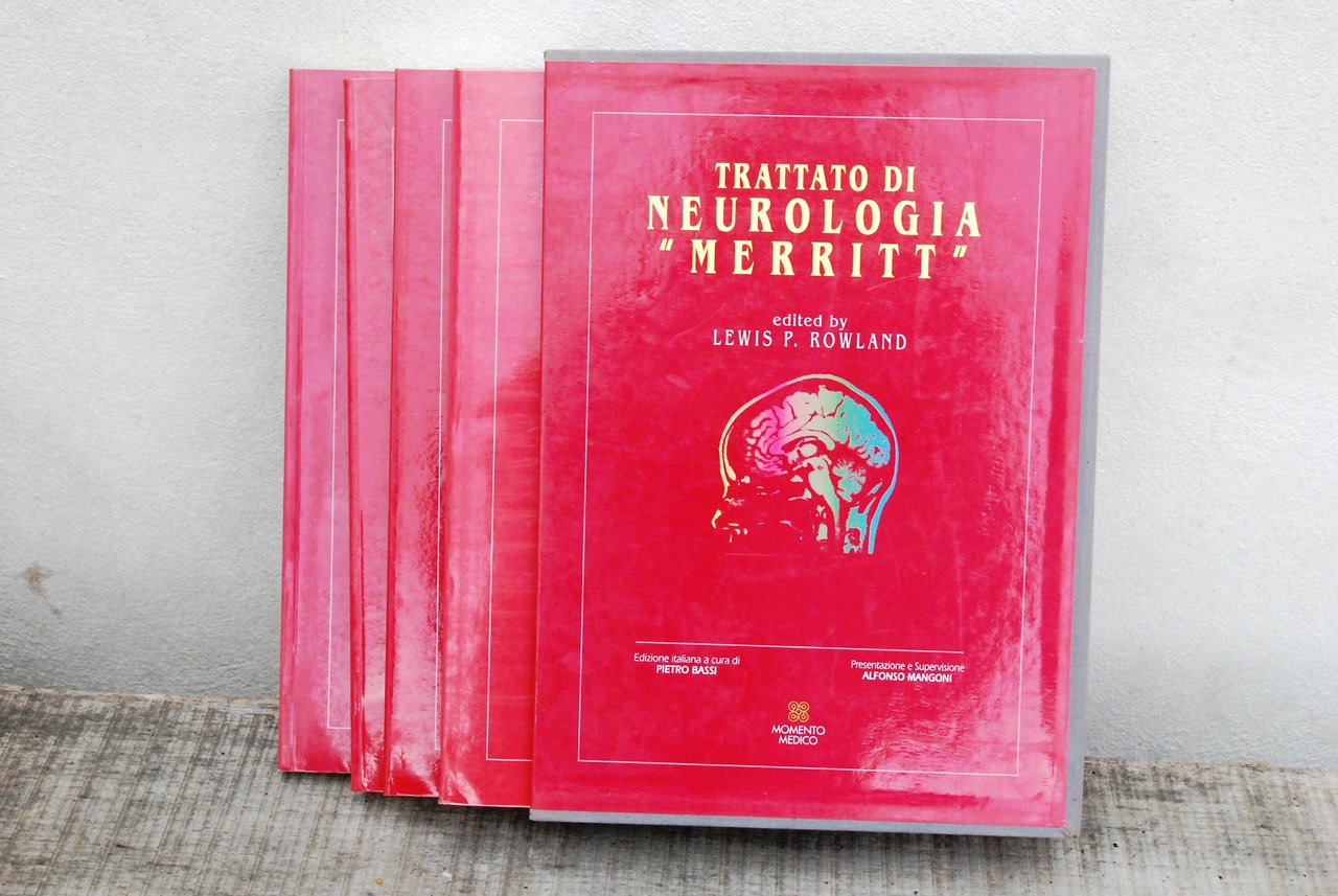 trattato di neurologia merritt 4 voll. con cofanetto NUOVISSIMO | Immagine principale