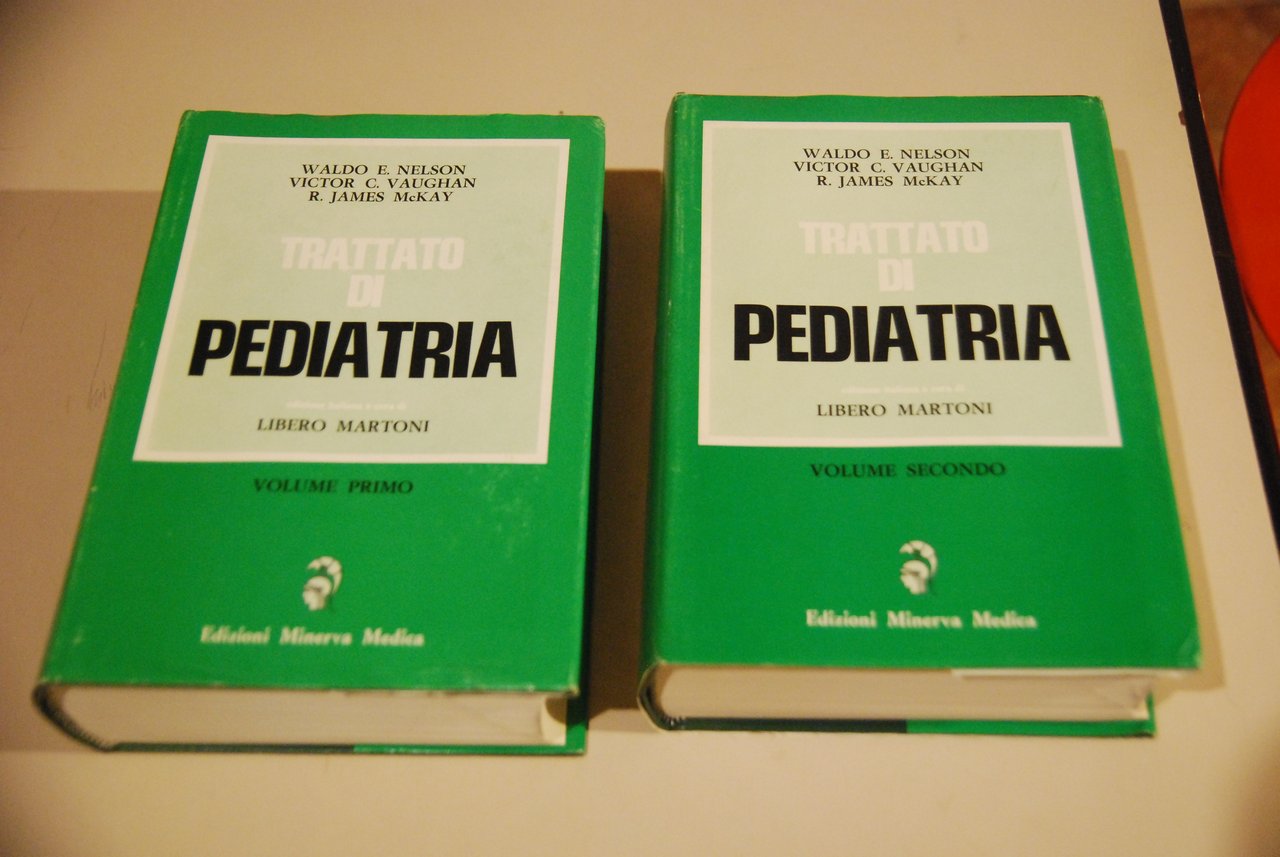 trattato di pediatria 2 voll. opera cpl. NUOVI