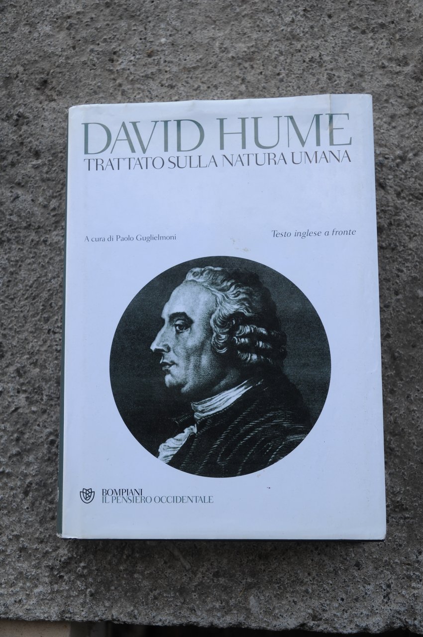 trattato sulla natura umana (qualche sottolineatura a matita)