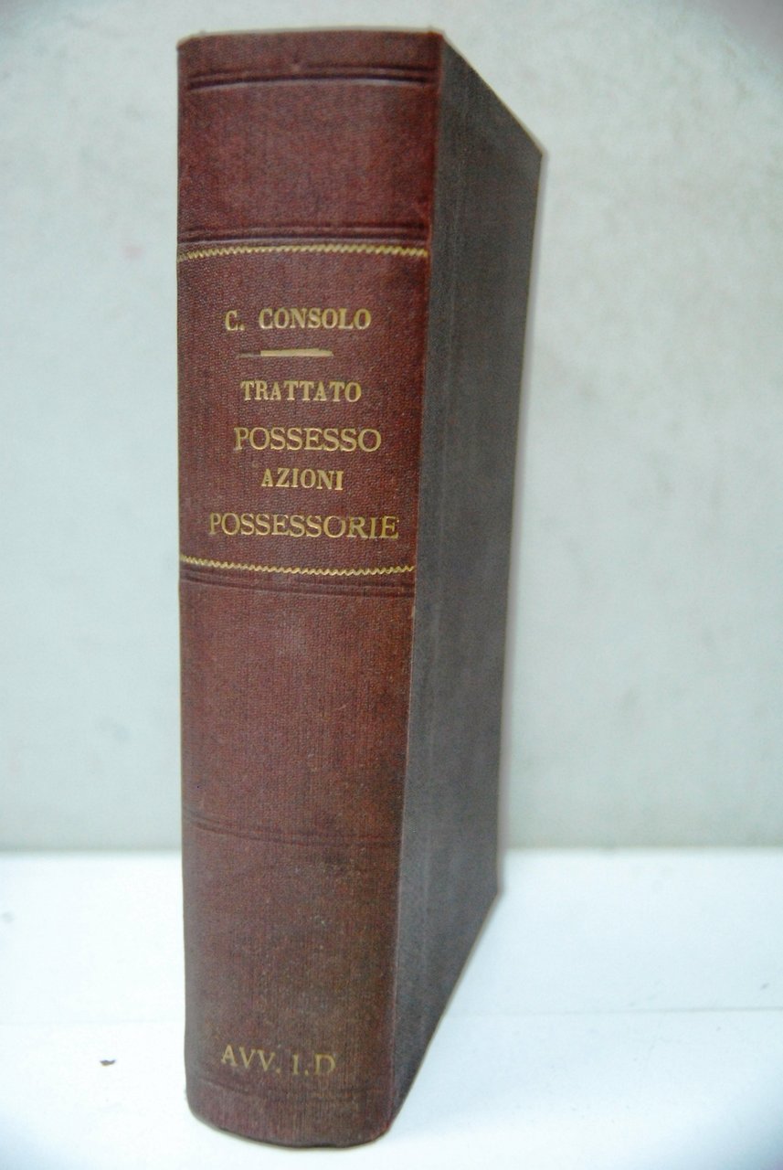 Trattato teorico pratico del possesso e delle azioni possessorie