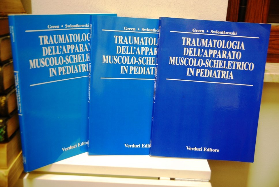 Traumatologia dell'apparato muscolo-scheletrico in pediatria - 3 vol. cpl.