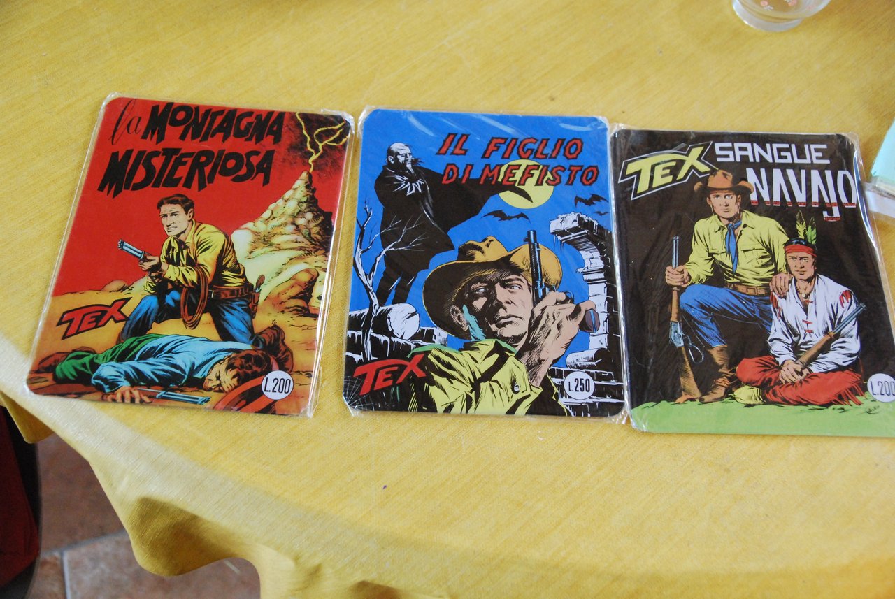 tre copertine alluminio metallo smaltate la montagna misteriosa il figlio … | Immagine principale