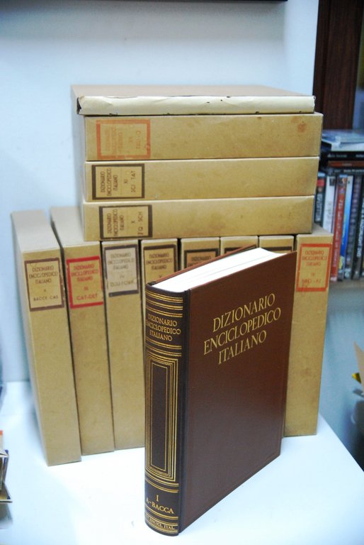 Treccani ? Dizionario Enciclopedico italiano 13 voll. Con appendice 1963