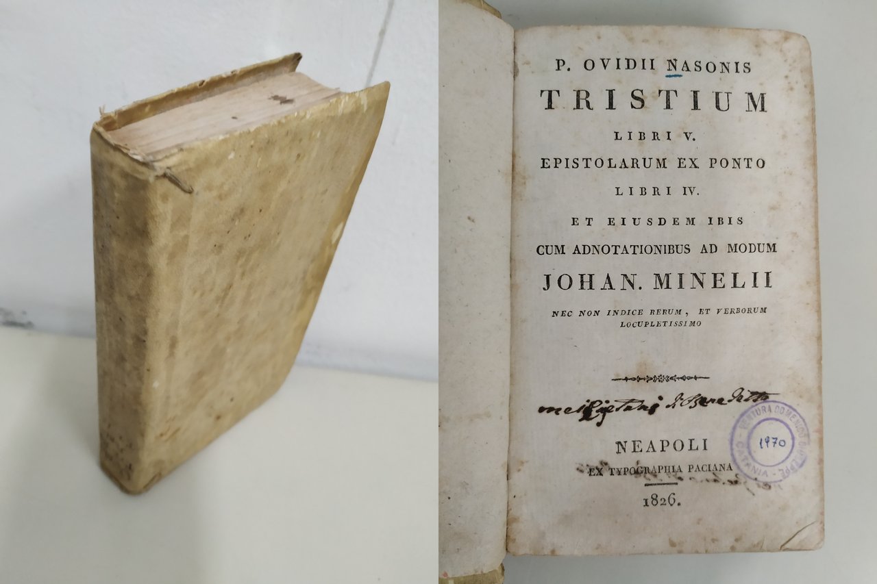 tristium libri v epistolarum ex ponto libri iv