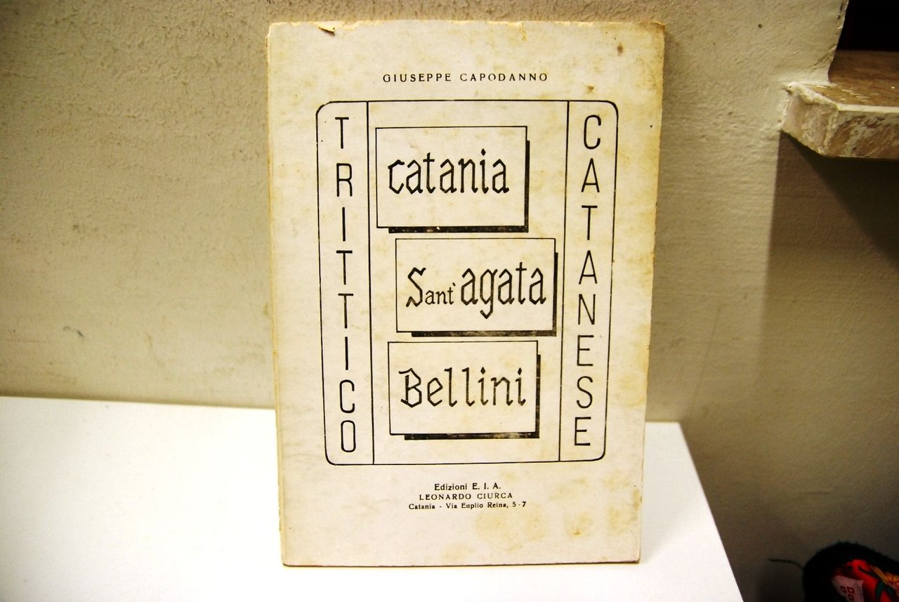 Trittico catanese - catania sant'agata bellini | Immagine principale