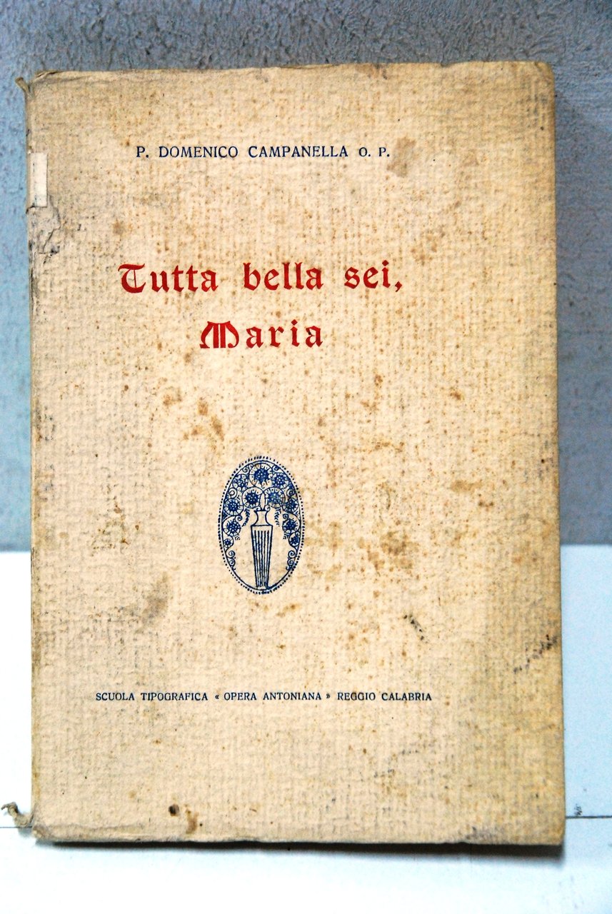tutta bella sei maria | Immagine principale