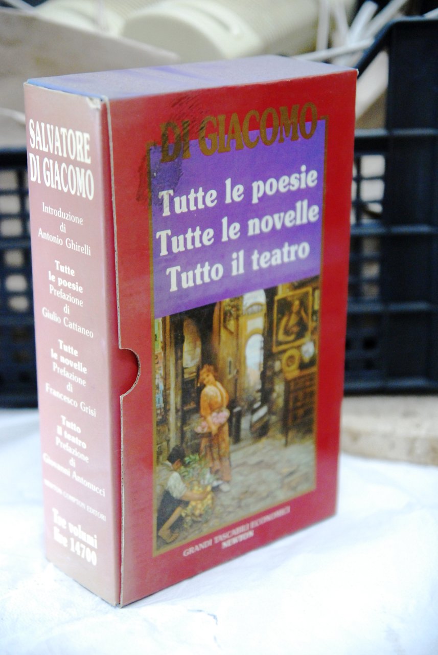 tutte le poesie novelle tutto il teatro opera cpl. NUOVI