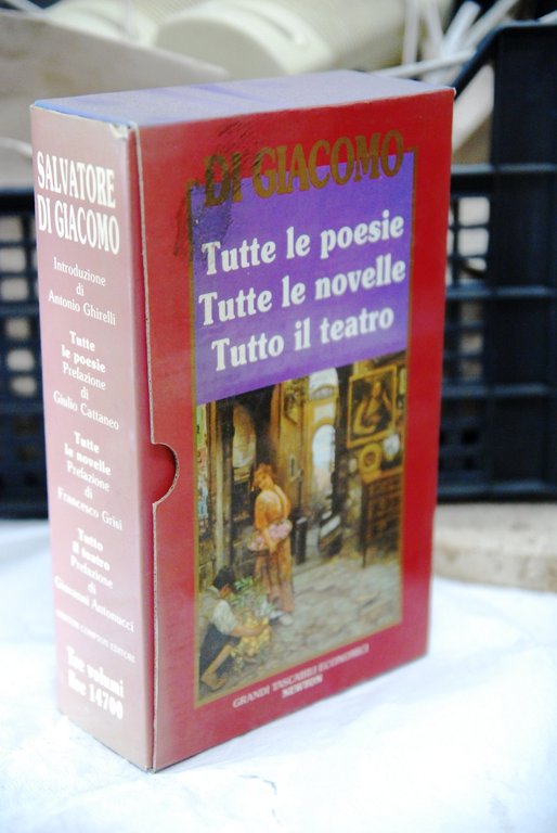 tutte le poesie novelle tutto il teatro opera cpl. NUOVI