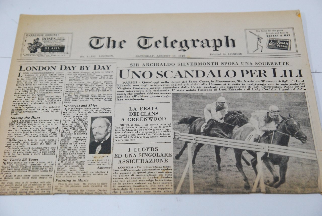 ugo tognazzi lauretta masiero gianrico tedeschi mario scaccia brochure teatrale