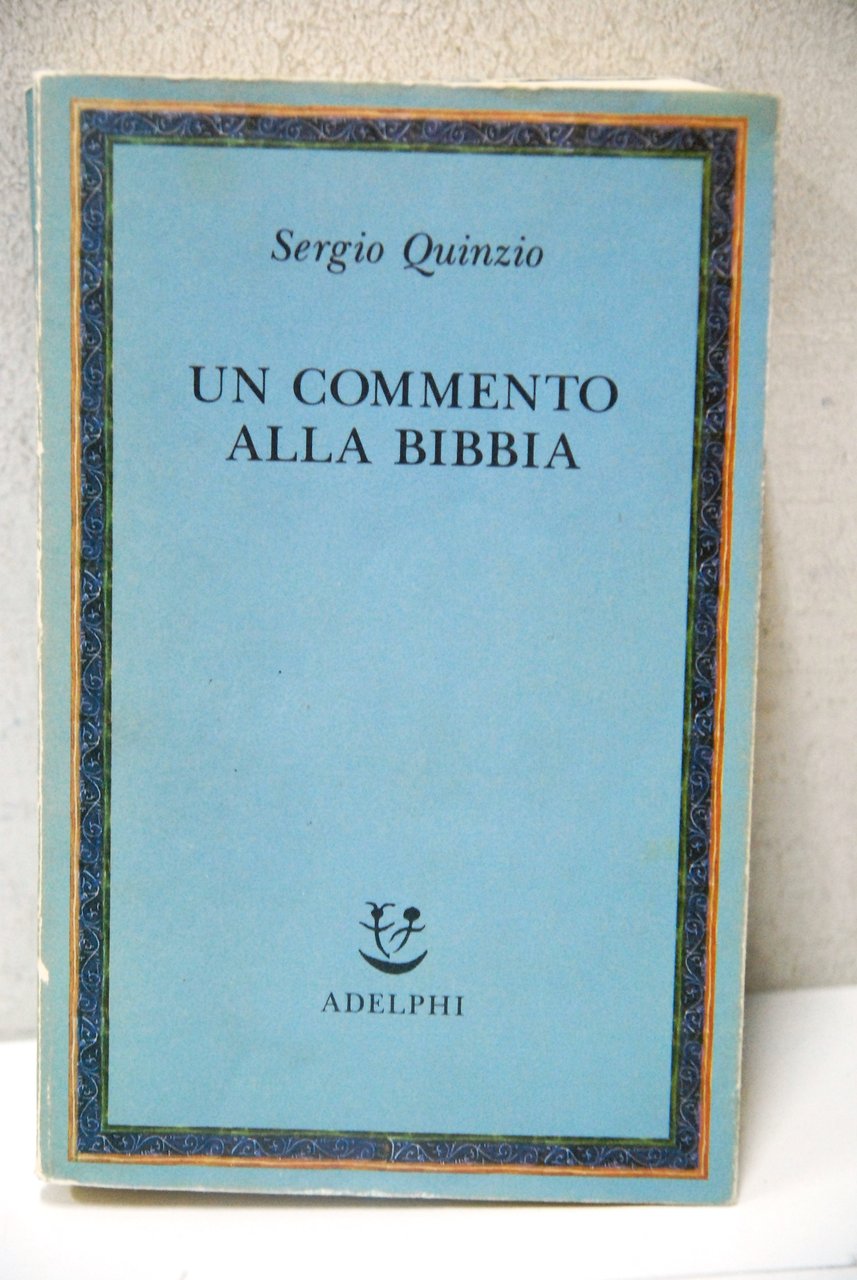 un commento alla bibbia (NUOVO) | Immagine principale