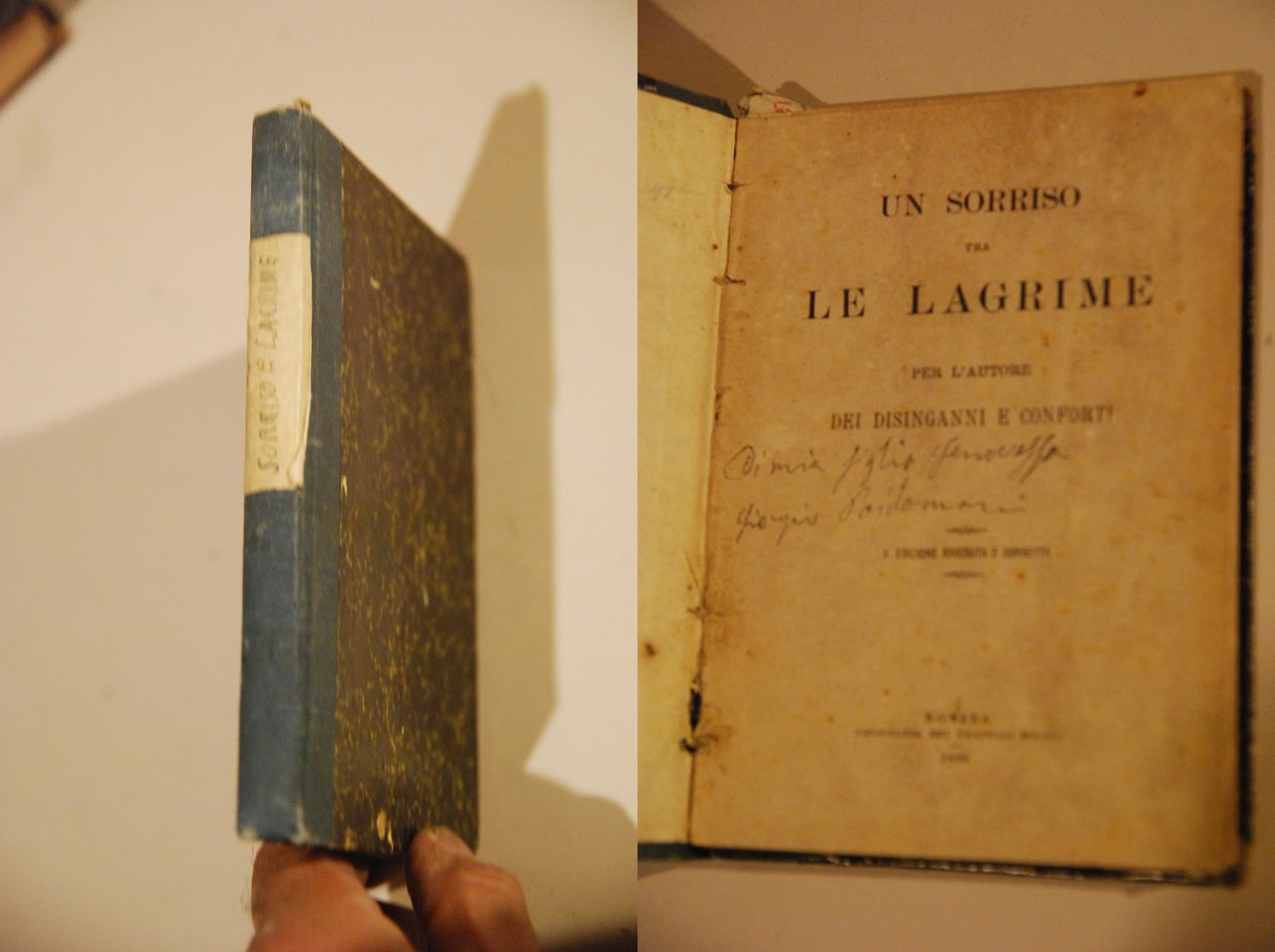 un sorriso tra le lagrime per l'autore dei disinganni e …