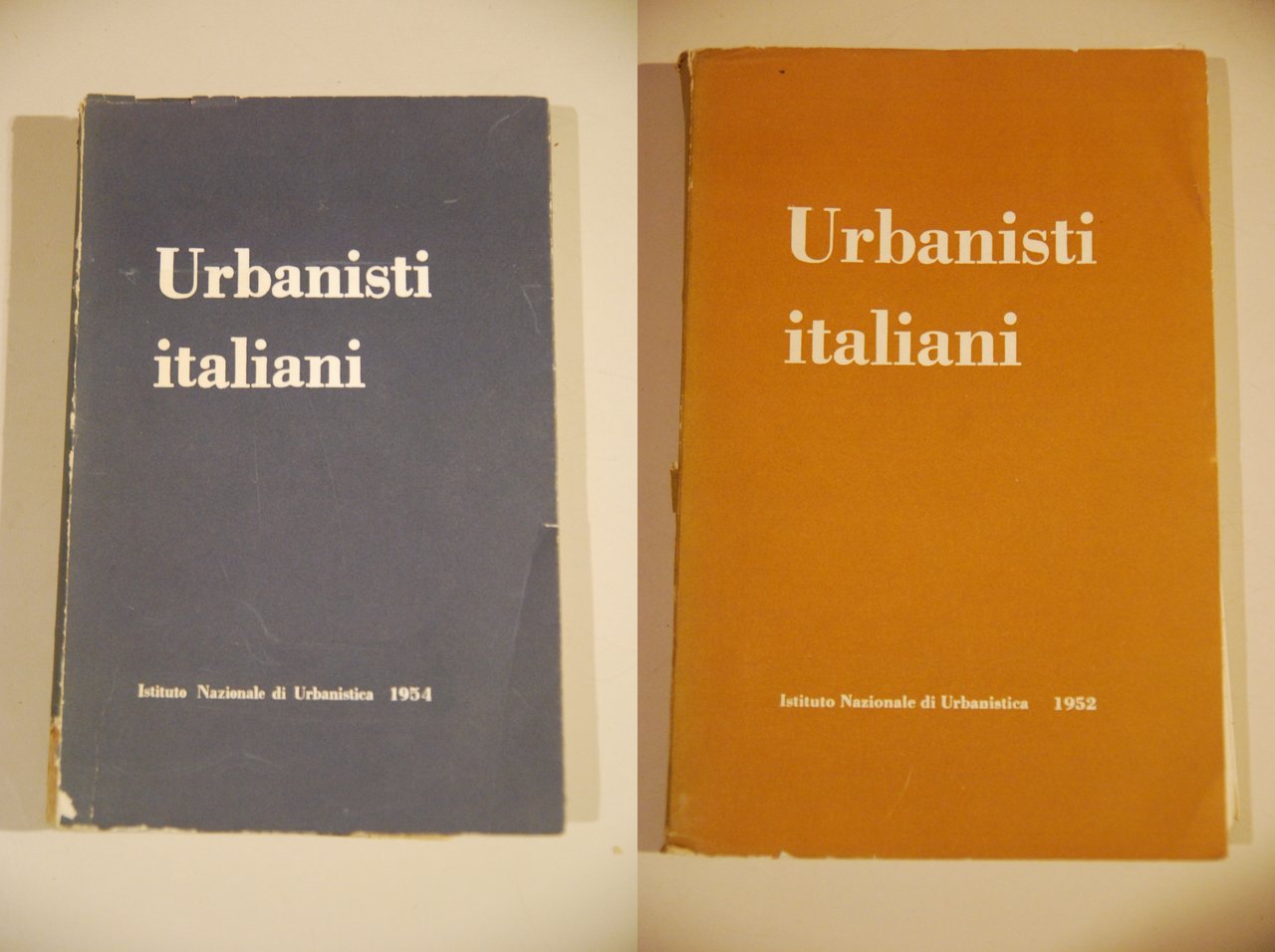 urbanisti italiani 1952 e 1954