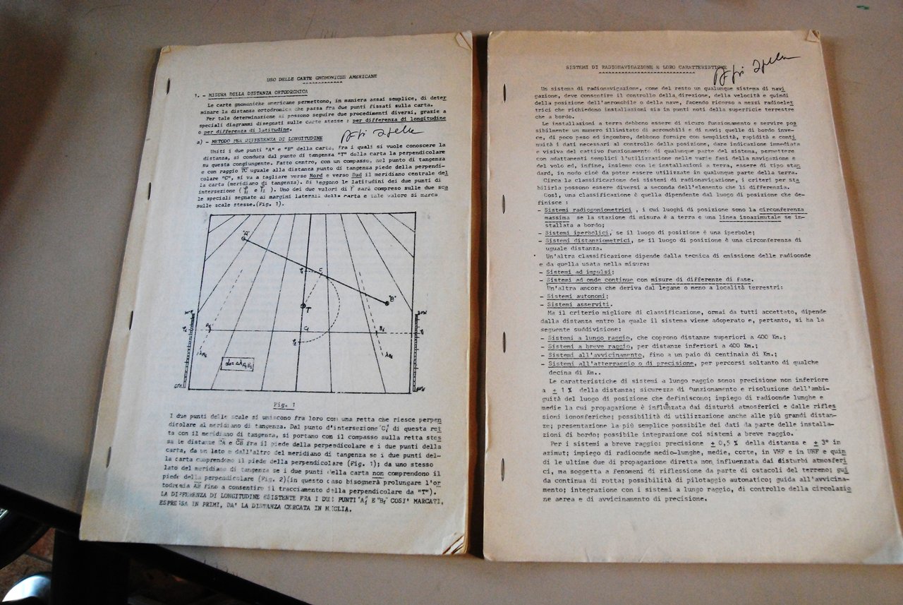 uso delle carte gnomoniche americane e sistemi di radionavigazione | Immagine principale