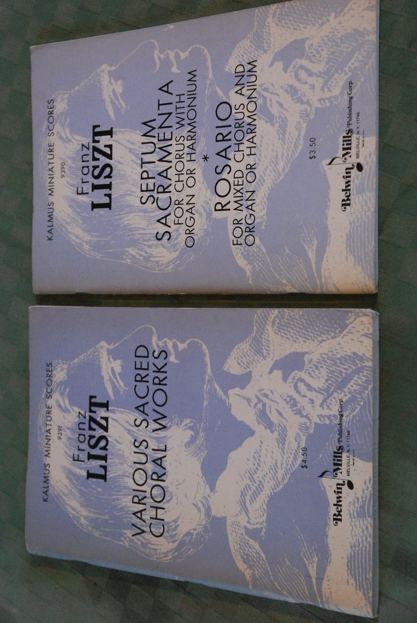 various sacred choral works e septum sacramenta for chorus with …