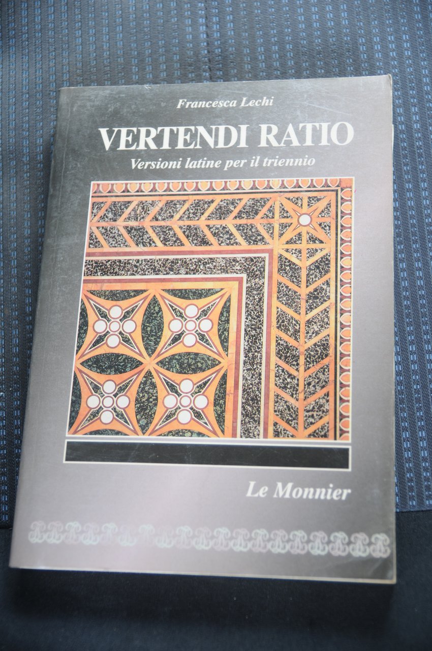 vertendi ratio versioni latine per il triennio NUOVO | Immagine principale