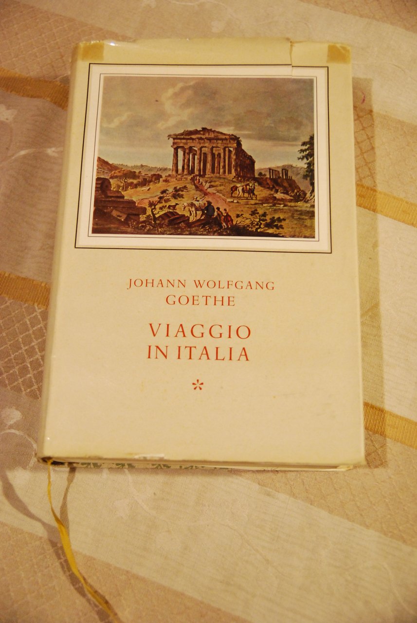 viaggio in italia 1786-1788 edizione del 1959