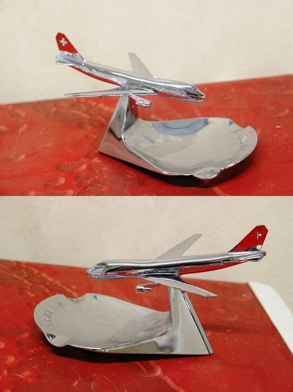 vintage acciaio buhler 6491 made in switzerland compagnia aerea swissair | Immagine principale