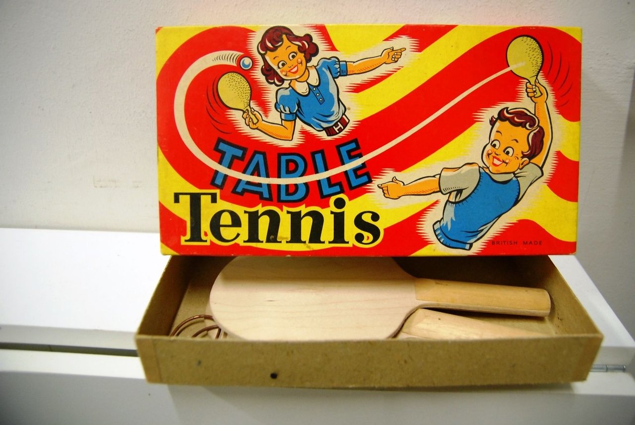 Vintage Table Tennis Game