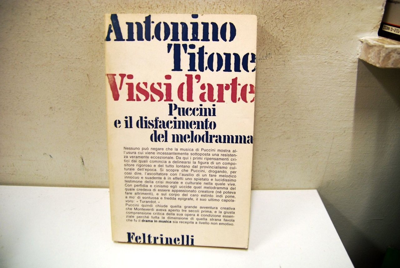 Vissi d'Arte, Puccini e il disfacimento del melodramma