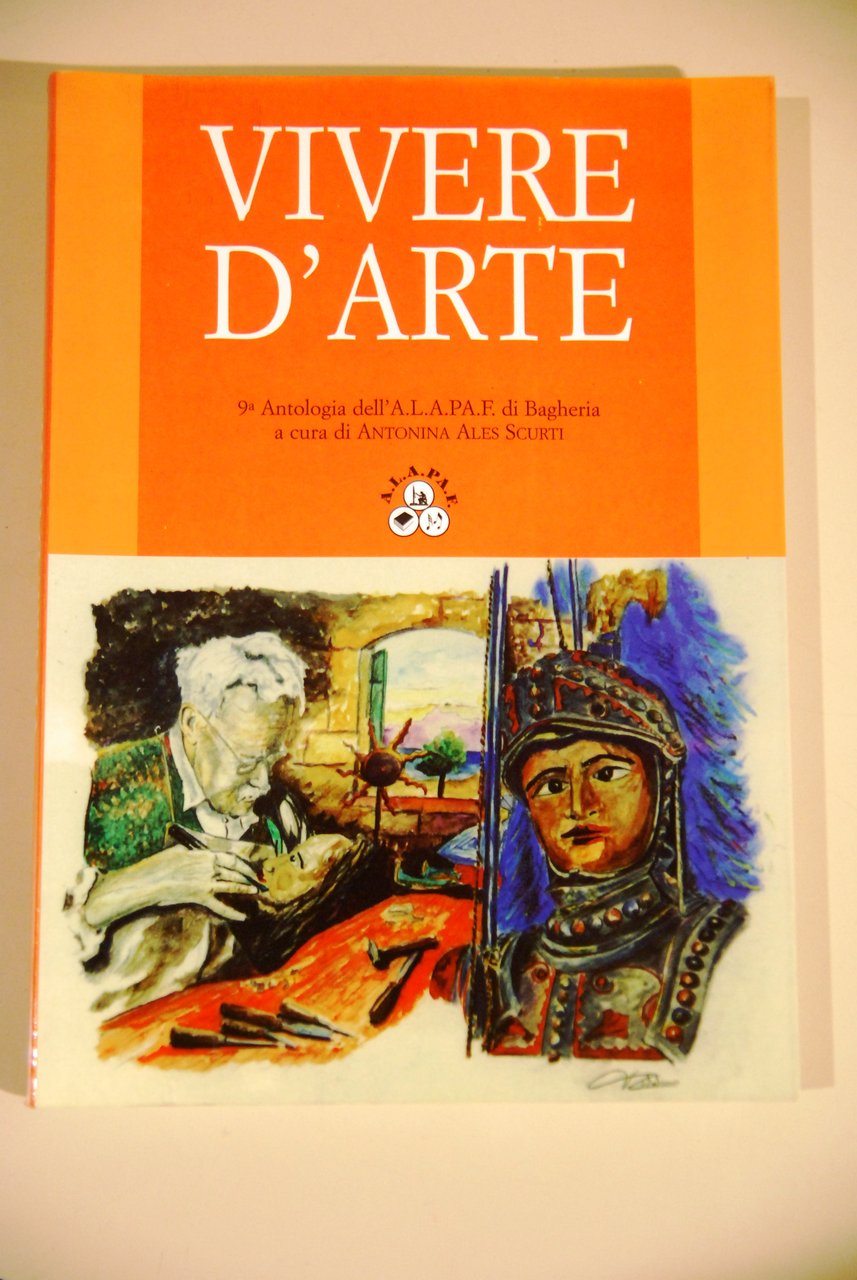 vivere d'arte 9 antologia ALAPAF di bagheria NUOVO