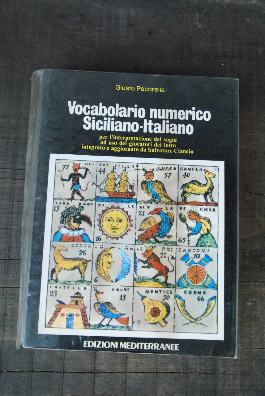 vocabolario numerico siciliano italiano NUOVO