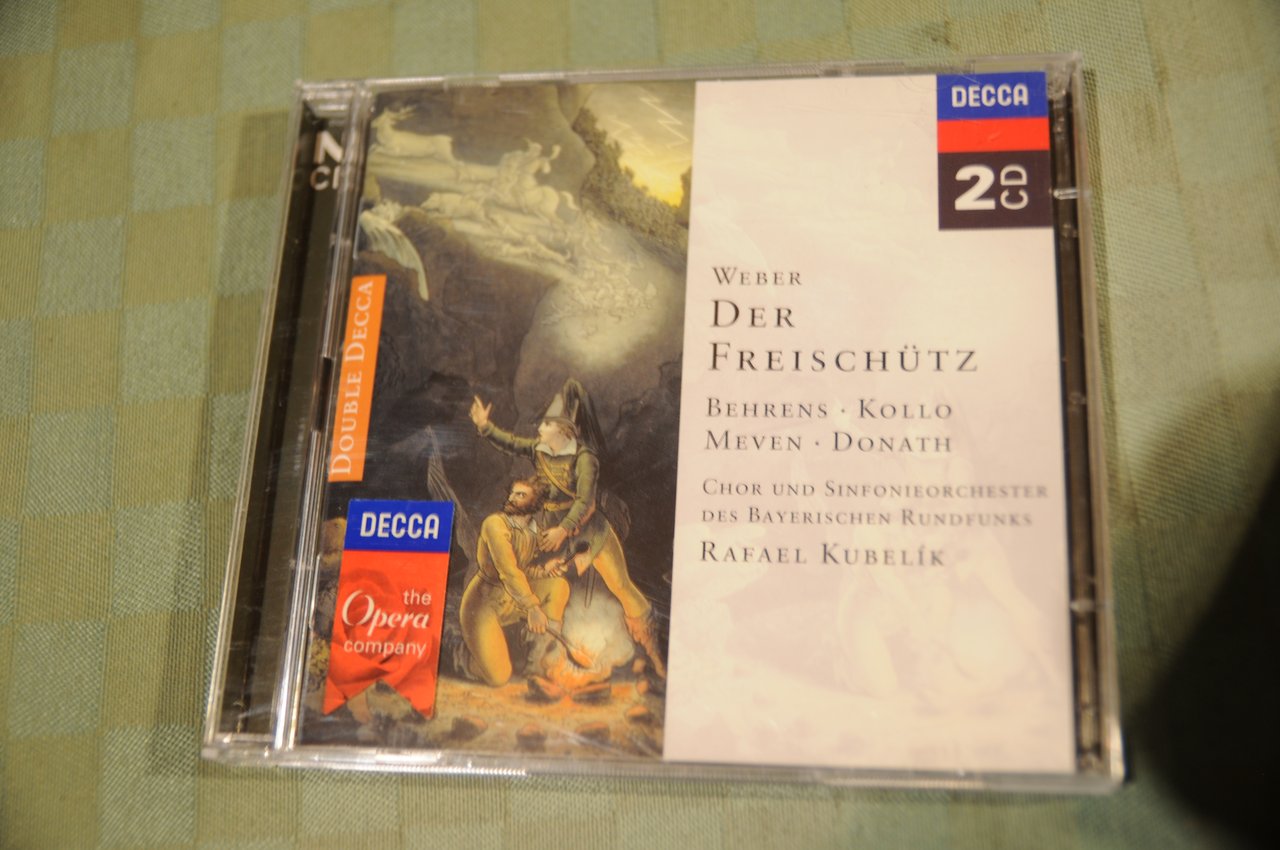 WEBER DER FREISCHUTZ CD nuovo