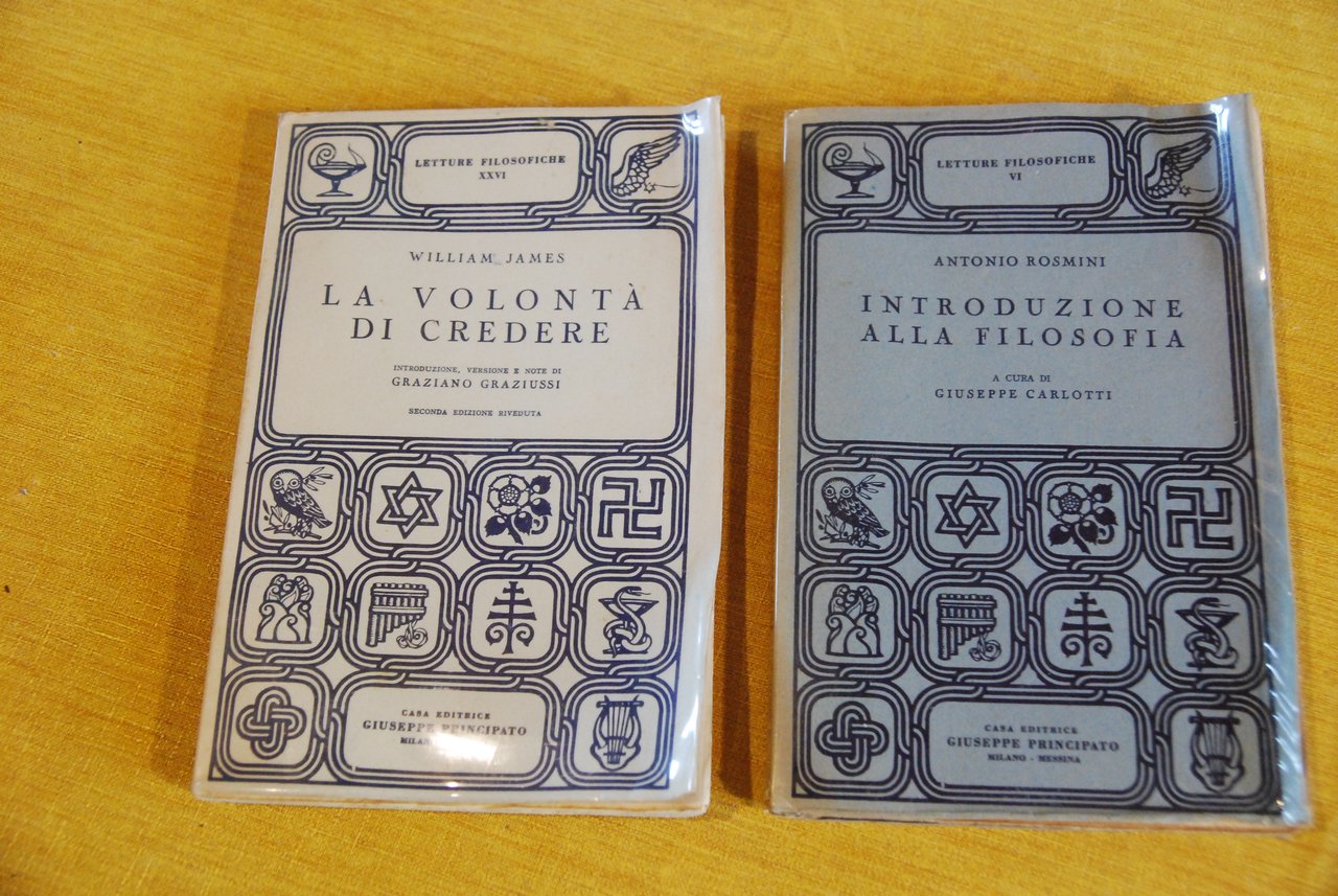 william james la volontà volonta' di credere e antonio rosmini … | Immagine principale