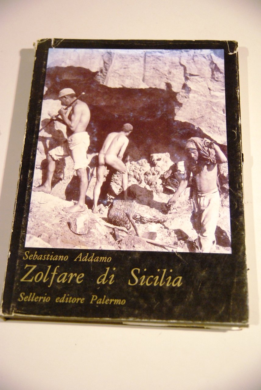zolfare di sicilia (sovracopertina come da foto, libro in buone …