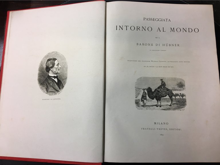 Passeggiata intorno al mondo per il Barone di Hubner. Traduzione …