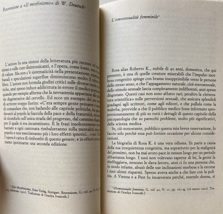 LA MIA AMICIZIA CON MIKSA SCHÄCHTER: SCRITTI PREANALITICI 1899-1908