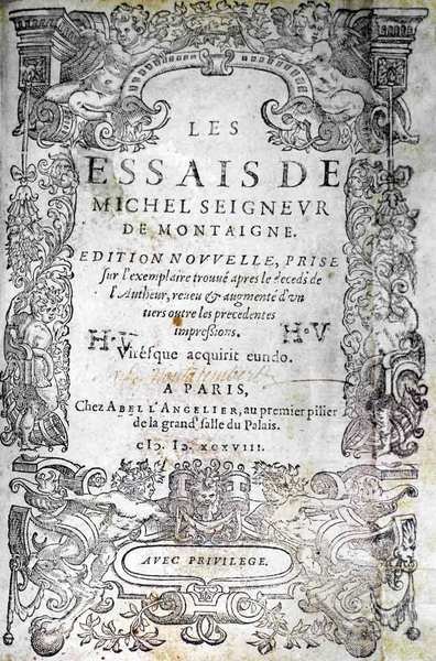 LES ESSAIS. - Edition nouvelle, prise sur l'exemplaire trouvé après …