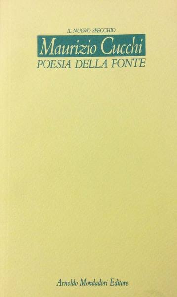 POESIA DELLA FONTE.