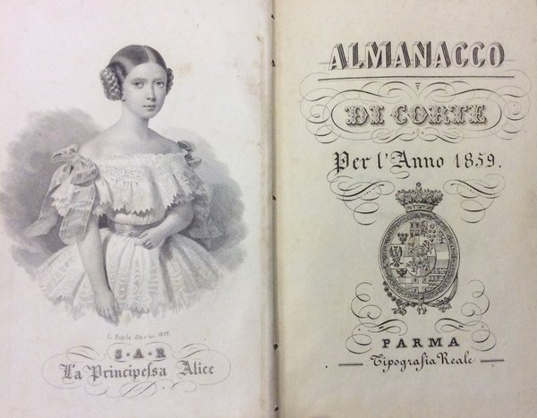 ALMANACCO DI CORTE PER L'ANNO 1859.