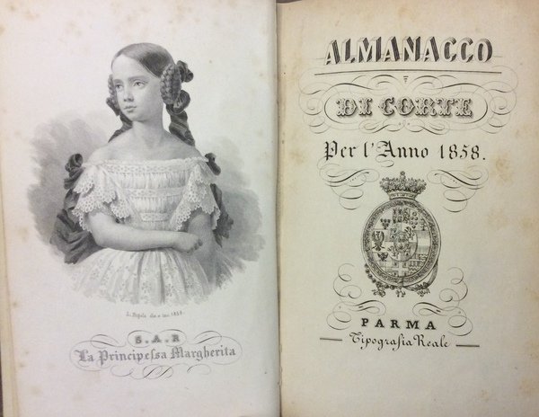 ALMANACCO DI CORTE PER L'ANNO 1858.