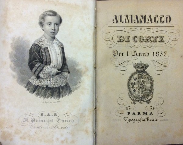 ALMANACCO DI CORTE PER L'ANNO 1857.