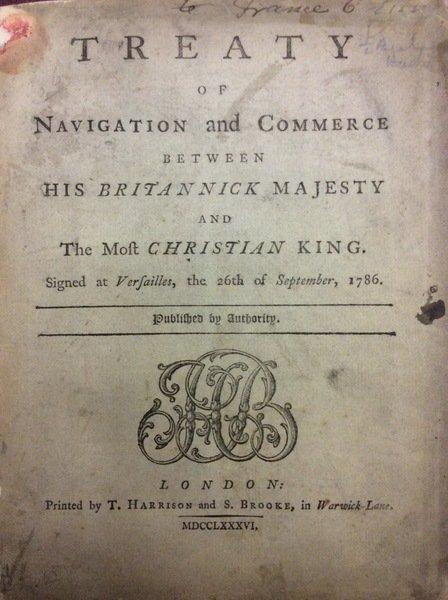 TREATY OF NAVIGATION AND COMMERCE BETWEEN HIS BRITANNICK MAJESTY AND …
