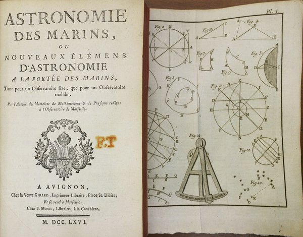 ASTRONOMIE DES MARINS, OU NOUVEAUX ELEMENS D'ASTRONOMIE A' LA PORTEE …