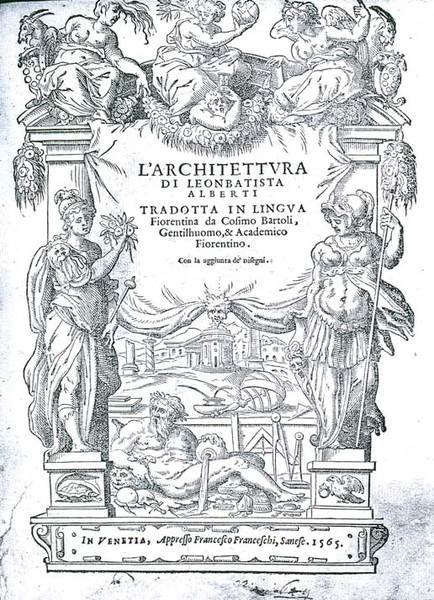 L'ARCHITETTURA - Tradotta in lingua fiorentina da Cosimo Bartoli.... con … | Immagine principale