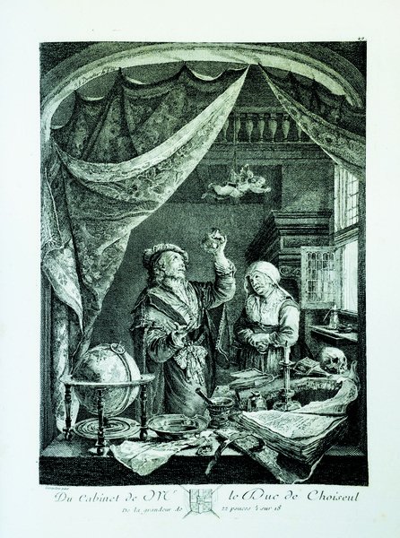 RECUEIL D'ESTAMPES GRAVEES D'APRES LES TABLEAUX DU CABINET DE MONSEIGNEUR …