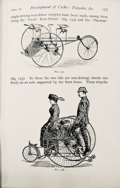 BICYCLES & TRICYCLES. - An elementary treatise on their design …