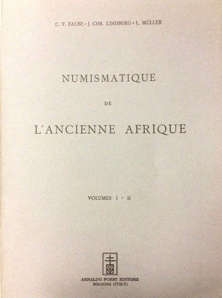 NUMISMATIQUE DE L'ANCIENNE AFRIQUE.