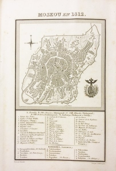 HISTOIRE DE L'EXPEDITION DE RUSSIE. - Avec Atlas et trois …