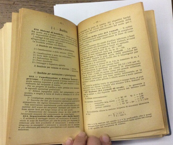 L'INGEGNERE IDRAULICO NELLA TEORIA E NELLA PRATICA. - Terza edizione …