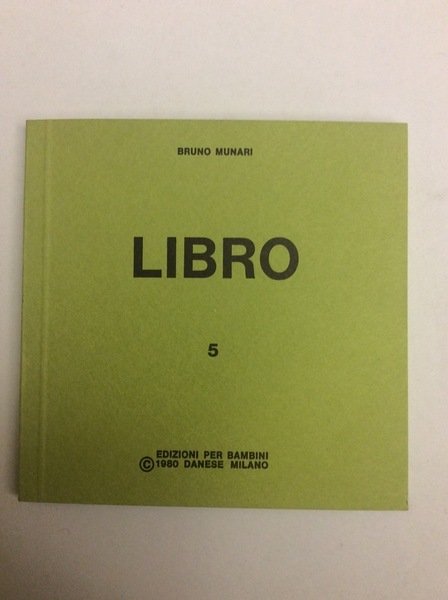 I PRELIBRI - LIBRO 5. - Collana Edizioni per Bambini.