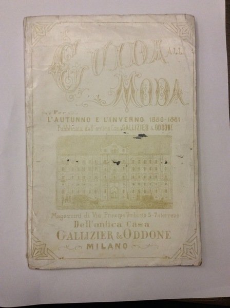 ANTICA CASA GALLIZIER E ODDONE - MILANO. - Guida alla …