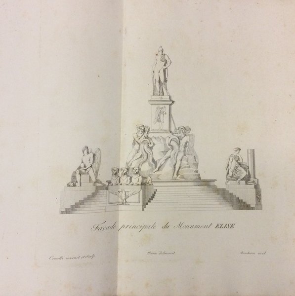 PROJET D'UNE FONTAINE PUBLIQUE. - Par J.B. Comolli Professeur de …